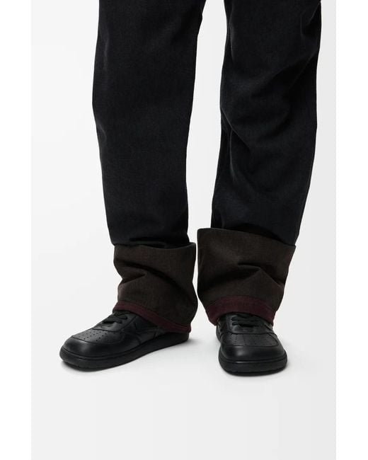 Loewe Black Jambo Lace-Up Sneakers for men