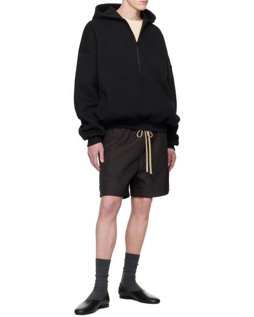 Fear Of God Black Eternal Hoodie for men