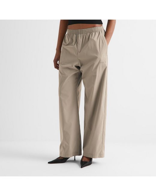 Balenciaga Natural Logo Casual Trousers