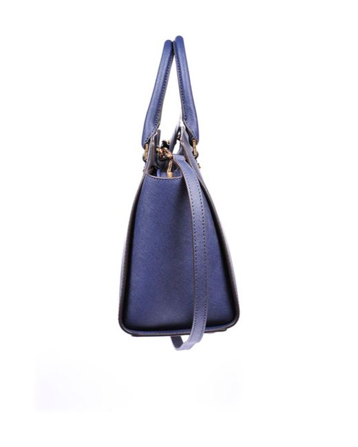 Michael Kors Blue Logo Shoulder Bag