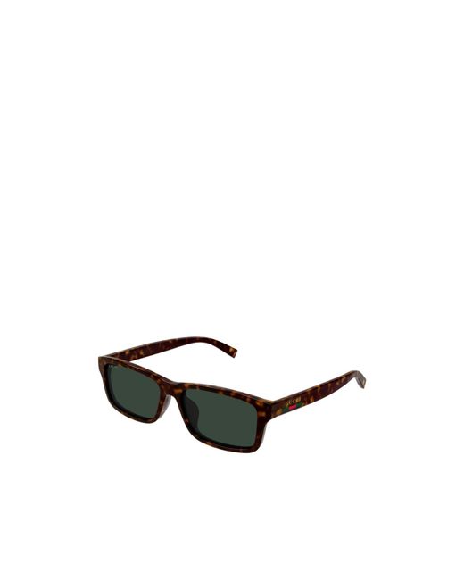 Gucci Black Eyewear Rectangular Frame Sunglasses for men