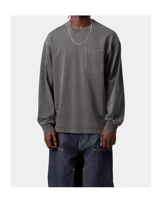 Carhartt Gray L/Torion Pocket T-Shirt for men