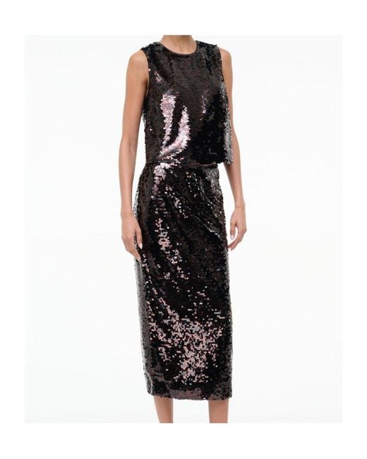 Staud Black Ciara Skirt