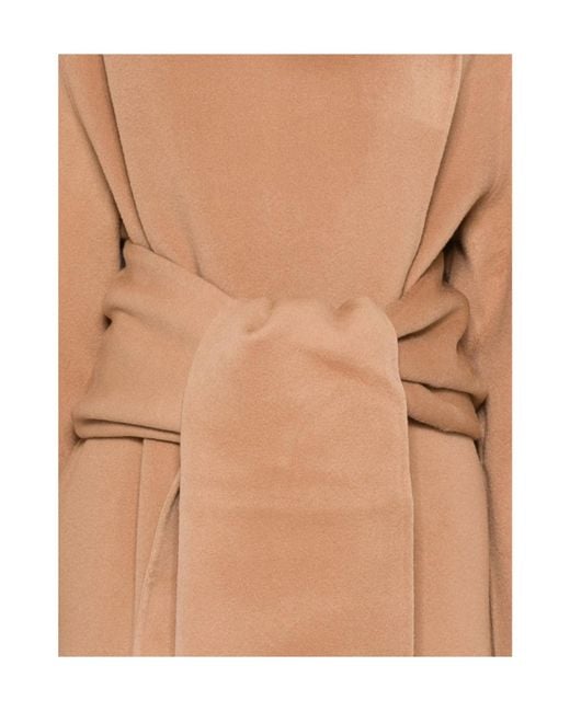 AYA MUSE Natural Belted Felted Coat