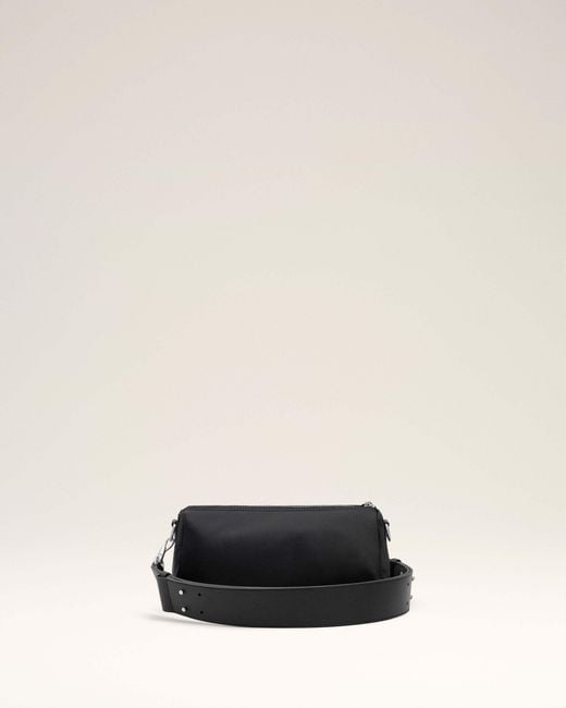 AMI Black Logo Patch Marcel Bag for men