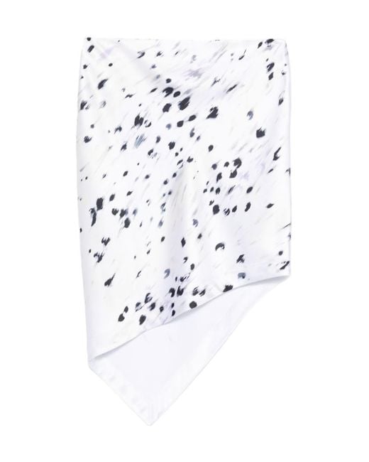 IRO White Asymmetrical Skirt