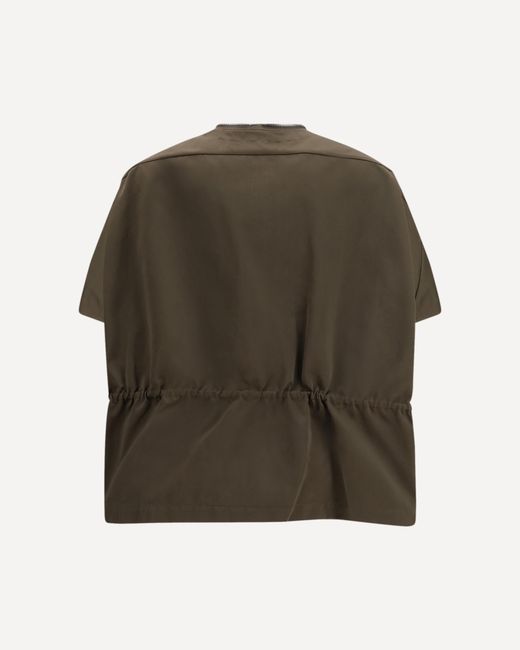 Rick Owens Green Sail Zipped Jacket