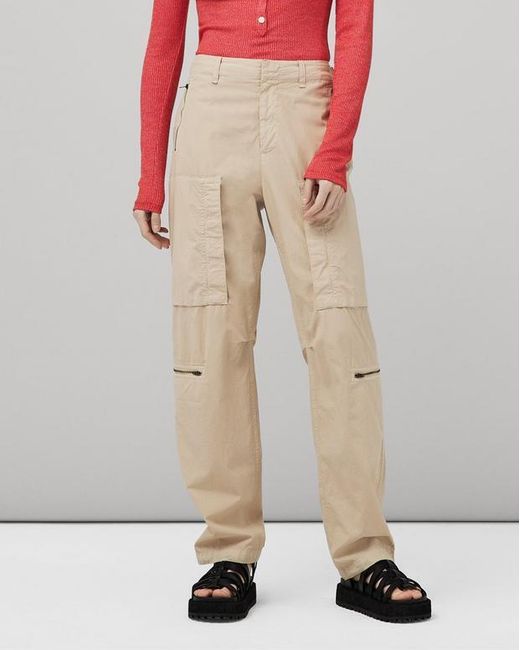Rag & Bone Natural Multi-Pocket Casual Pants