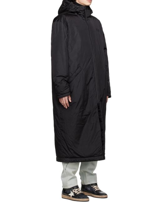 Golden Goose Deluxe Brand Black Star Printed Hooded Jacket for men
