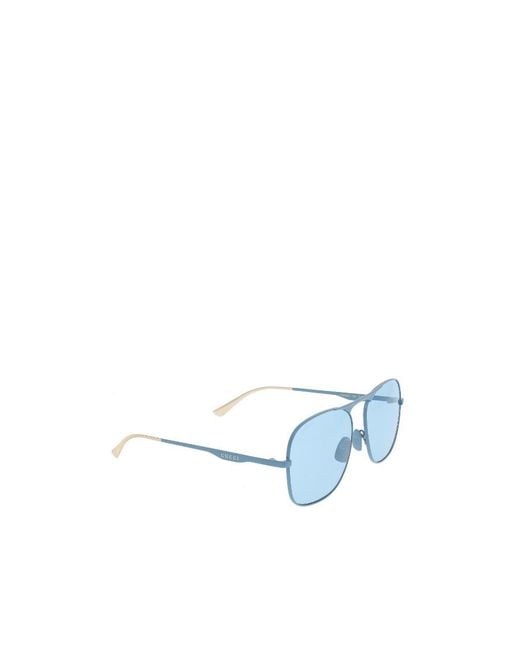 Gucci Blue Logo Sunglasses for men