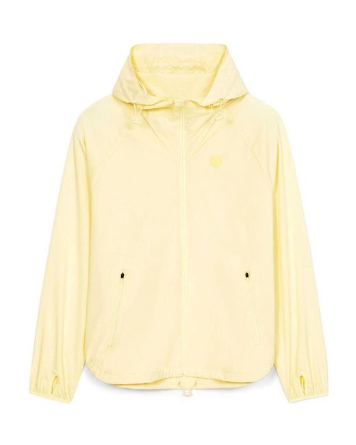 KENZO Yellow Zip-Up Hooded Jacket for men
