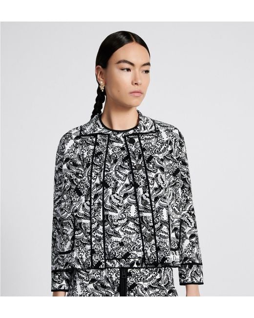 Dior Gray Cropped Jacket