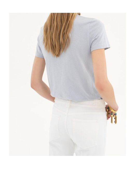 Chloé White Capricorn T-Shirt