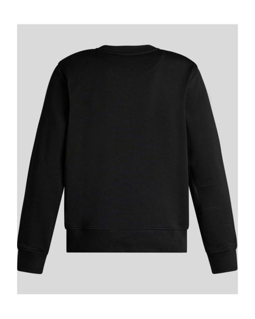 Etro Black Pegaso-Appliqué Crew-Neck Sweatshirt for men