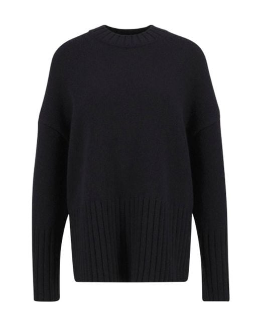 Barbour Blue Long Sleeve Crewneck Jumper