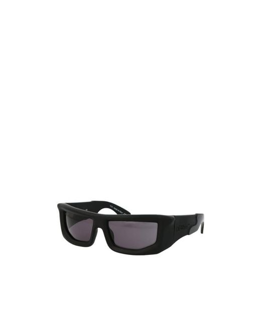 Off-White c/o Virgil Abloh White Rectangular Frame Sunglasses for men