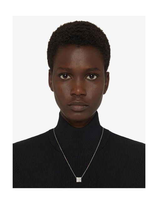 Givenchy White 4G Necklace