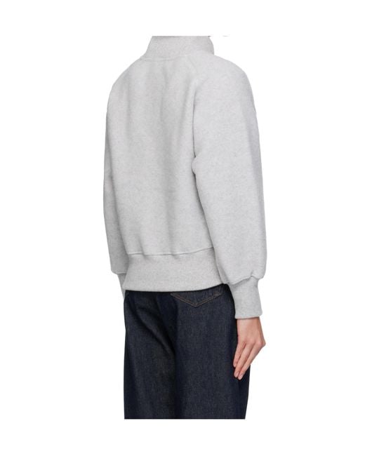 Canada Goose Gray Sierra Zip-Front Bomber Jacket