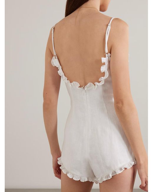 Posse White Florence Bodysuit