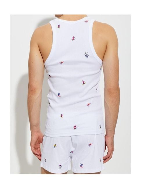 DSquared² Blue Sleeveless Vest for men