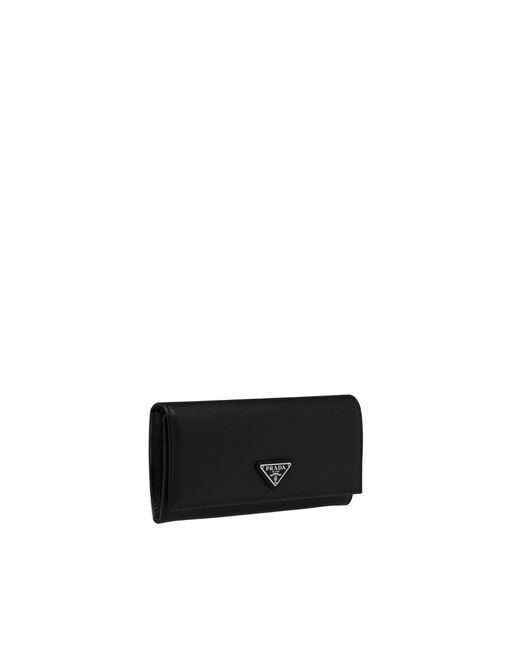 Prada Black Logo Wallet