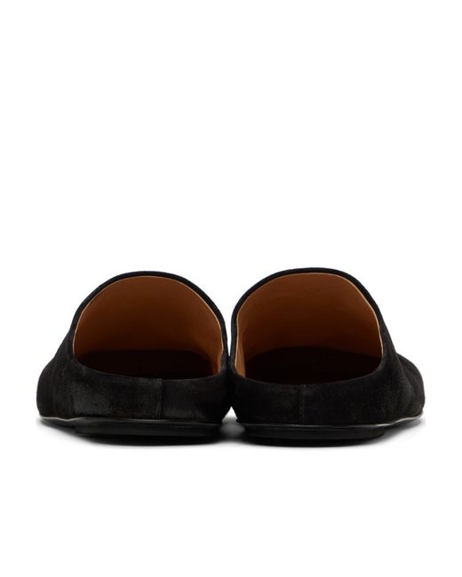 Marsèll Black Round Toe Mules for men