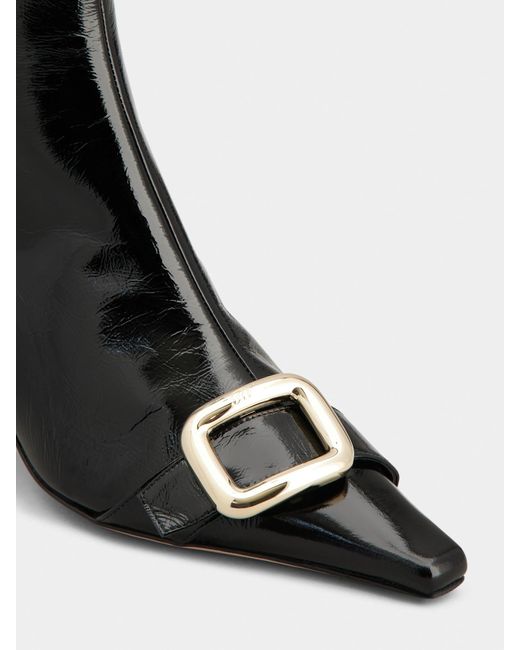 Roger Vivier Black Viv' Canard Boots