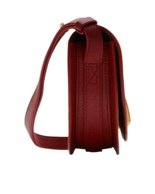 Burberry Red Mini Rocking Horse Shoulder Bag