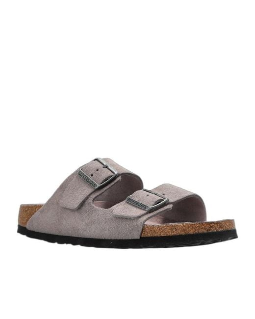 Birkenstock Brown Arizona Two-Strap Flat Sandals