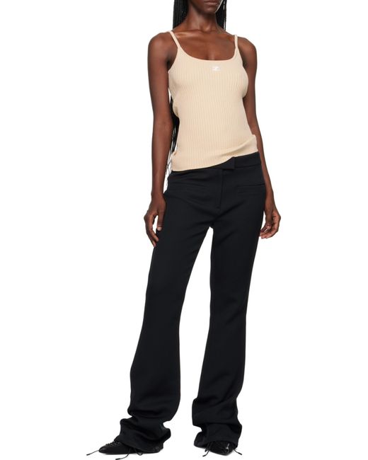 Courreges Multicolor Courrèges Reedition Ribbed Knit Top