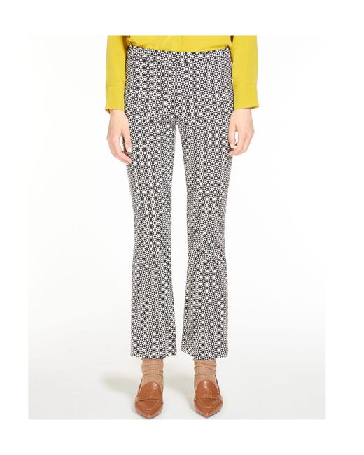 Max Mara Gray 'S Belford Flared Pants