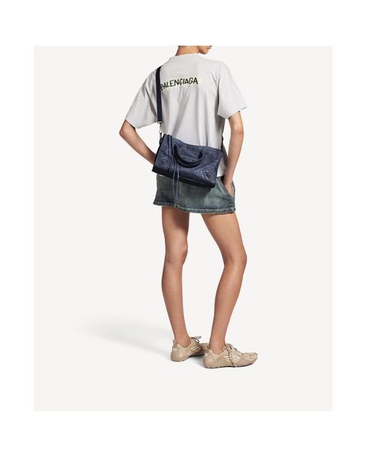 Balenciaga Black Small Le City Tote Bag