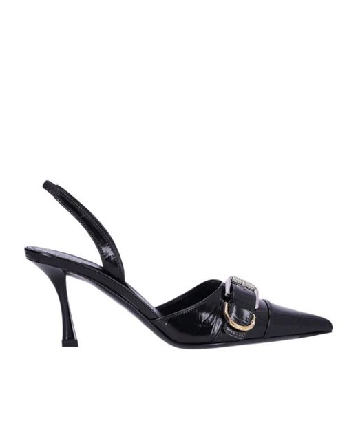 Givenchy White Voyou Slingback Pumps