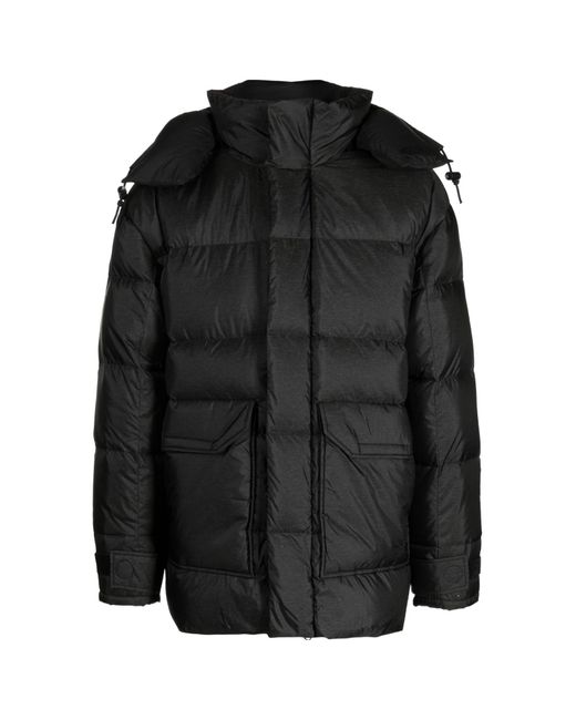 The North Face Black Padded Hooded Jacket for men