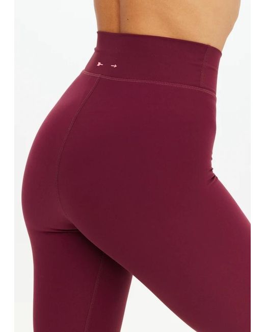 The Upside Red Peached High-Rise Leggings