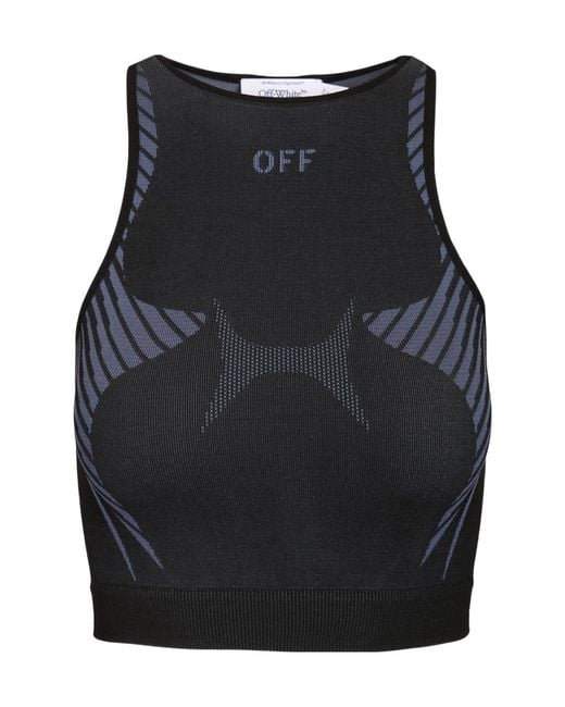 Off-White c/o Virgil Abloh Black Logo Tank Top