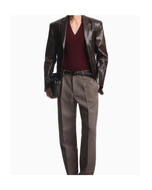Emporio Armani Gray Blazer for men