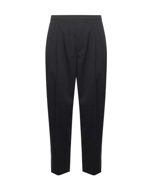 Giuliano Galiano Black Niklas Tapered Pants for men