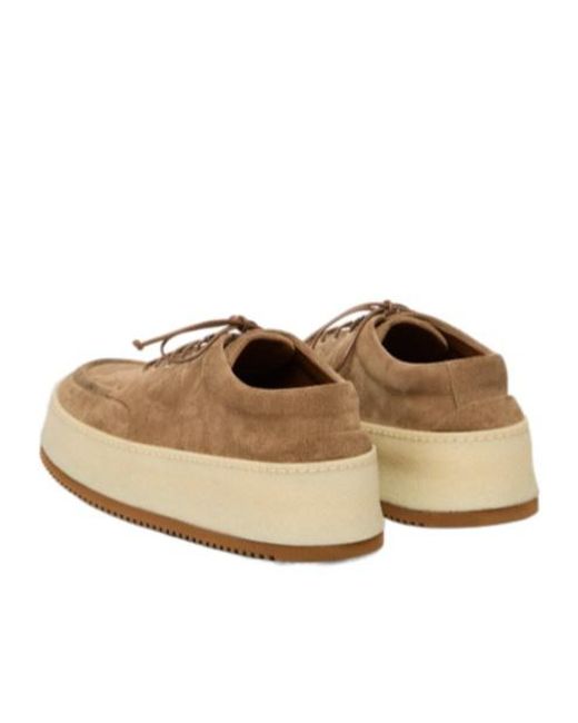 Marsèll Natural Round Toe Derby Shoes for men