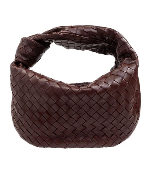 Bottega Veneta Brown Jodie Small Shoulder Bag