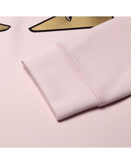 Fendi Pink Devil's Eye Leisure Sweater
