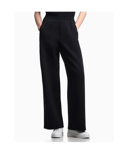 Emporio Armani Black Capsule Elasticated Waistband Trousers