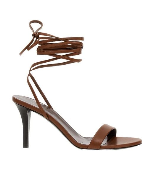 The Row Metallic Maud High-Heeled Sandals