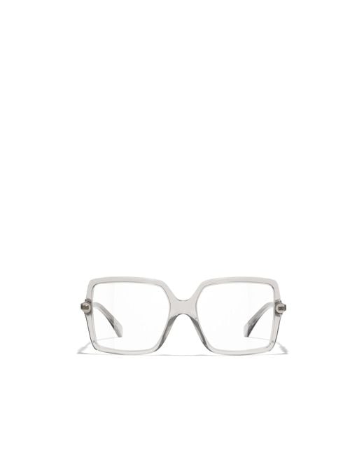 Chanel White Full Frame Plain Mirror