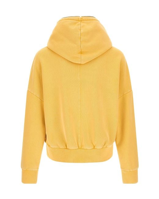 Entire studios Yellow Eternal Boxy Zip Hoodie for men