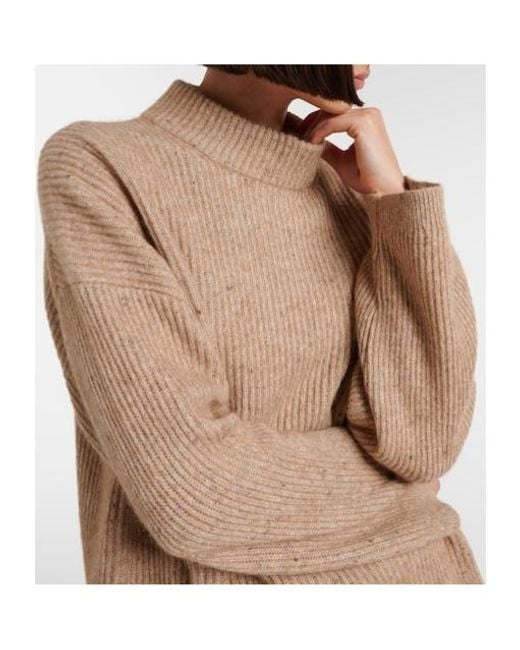 Brunello Cucinelli Natural Oversized Sweater