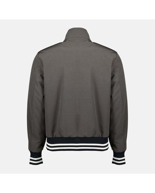 Moncler Gray Prieure Reversible Down Bomber Jacket for men