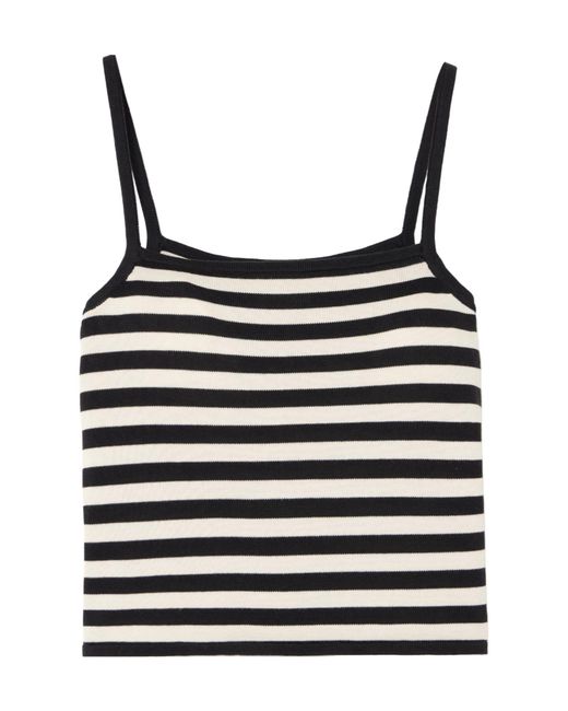 Posse Black Darcy Striped Vest