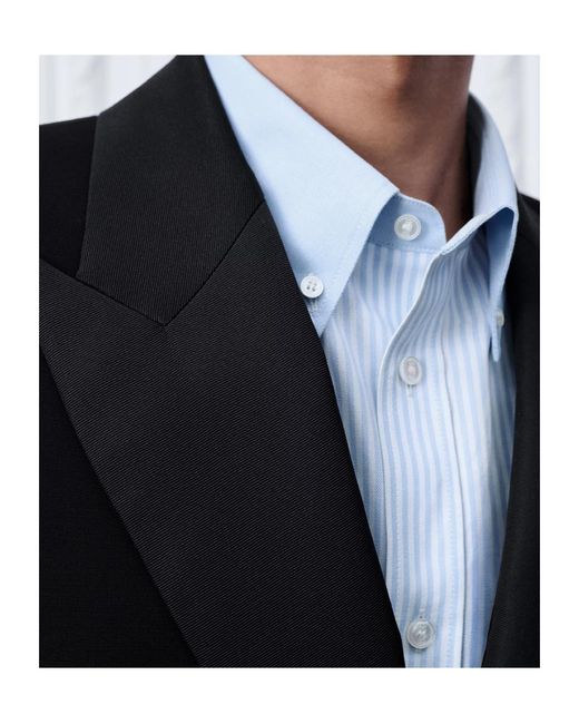 Dior Black Homme Double-Breasted Tuxedo Blazer for men