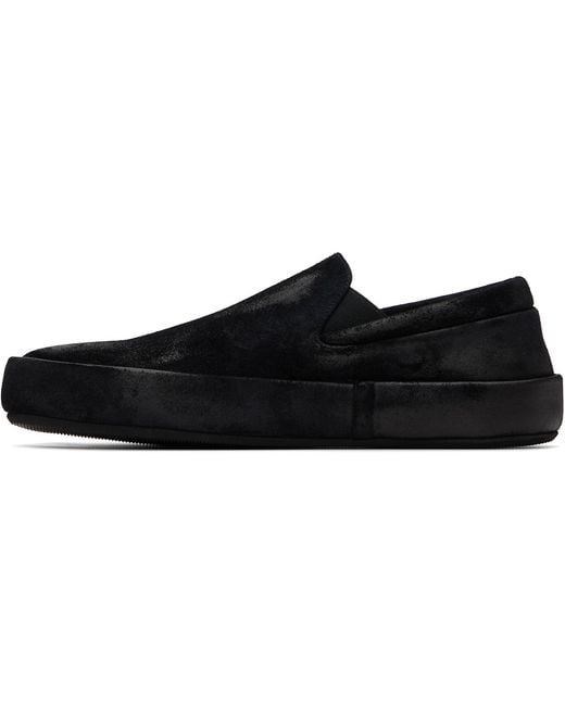 Marsèll Black Cassapelle Low-Top Casual Shoes for men